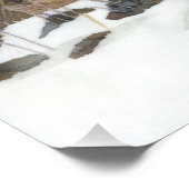 雪の谷間 フォトプリント            (角)