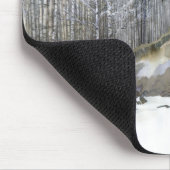 雪の谷間 マウスパッド (コーナー)