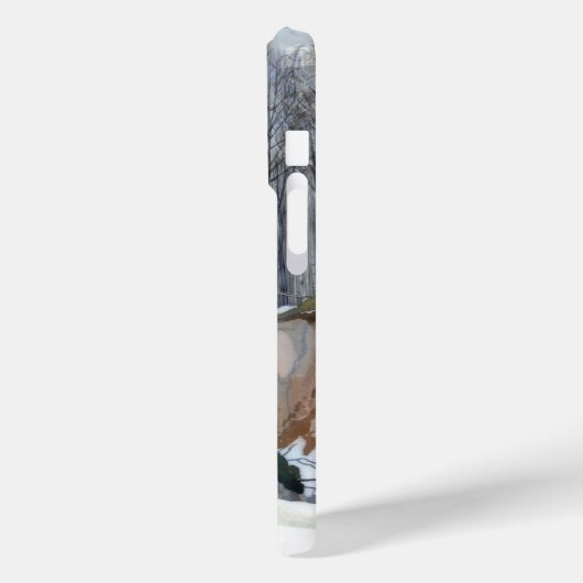 雪の谷間 Case-Mate iPhoneケース (裏面 / 左)