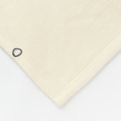 雪の赤い尾のタカの鳥クリスマスロブバード フリースブランケット (角)