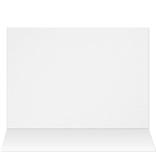 雪の赤い納屋ありがとうNotecard (内部横(上))