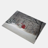 雪の赤い納屋(2011) ドアマット (アングル)