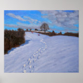 雪の足跡2009 ポスター (正面)