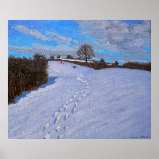 雪の足跡2009 ポスター (正面)