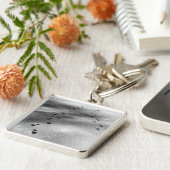 雪の足跡 キーホルダー (側面)