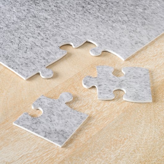 雪の足跡 ジグソーパズル (側面)