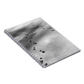 雪の足跡 ノートブック (右側)