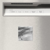 雪の足跡 マグネット (インサイチュ (食洗機))