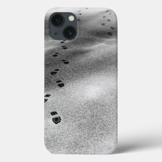 雪の足跡 Case-Mate iPhoneケース (裏面)