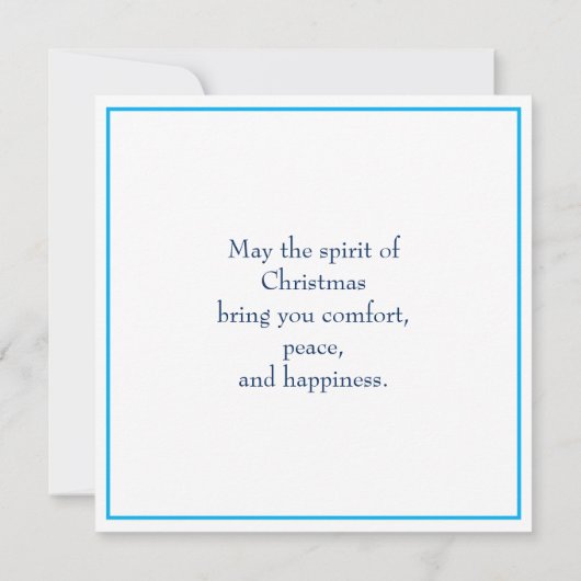 雪の遊中、かわいい子犬 (裏面)