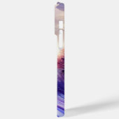 雪の道を越える冬の日の出 Case-Mate iPhoneケース (裏面 / 左)