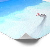 雪の道 ポスター (角)