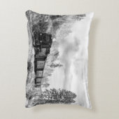 雪の鉄道の旅 アクセントクッション (裏面(縦))