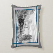 雪の鉄道の旅 アクセントクッション (正面(垂直))