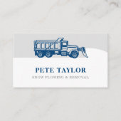 雪の鋤 名刺 (正面)