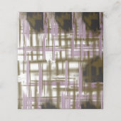 雪の間に囲まれた自然のままの湖 – キャップ山 プレイスカード (外部開封)