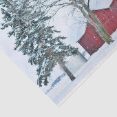 雪の降る不思議の国に赤いバーンズ 薄葉紙 (詳細)