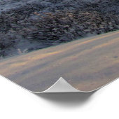 雪の降る午後 ポスター (角)