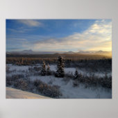 雪の降る午後 ポスター (正面)