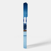 雪の降る穏やかな冬の風景 Case-Mate iPhoneケース (裏面 / 右)