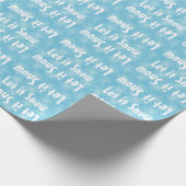 雪の降る雪 ラッピングペーパー (角)