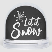 雪の雪の結晶を黒と白の冬にする (裏面)