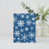 雪の青い冬 ポストカード (スタンド正面)