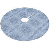 雪の青い空 フリース ツリースカート (アングル)