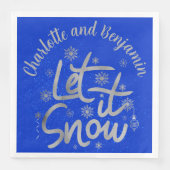 雪の青と銀のクリスマス | (正面)