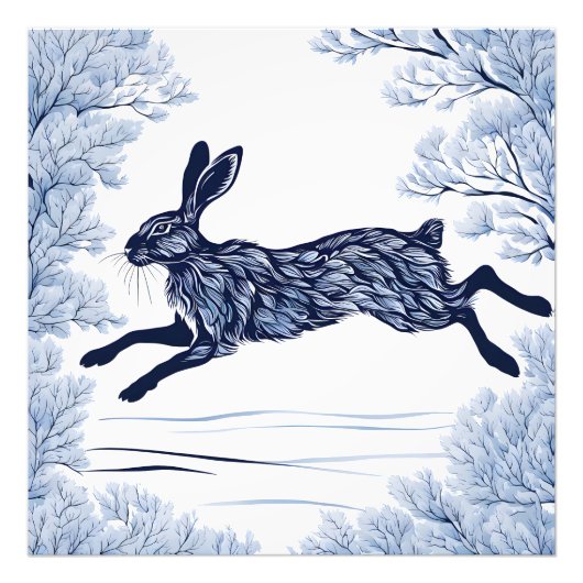 雪の静謐 フォトプリント            (正面)