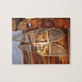 雪の靴 ジグソーパズル (横)