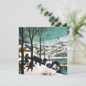 雪の風景の狩人たち ピーテル・ブリューゲル 招待状 (スタンド正面)