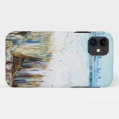 雪の風景（背景にアルルあり） Case-Mate iPhoneケース (裏面(横))