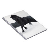 雪の馬のコレクション ノートブック (右側)