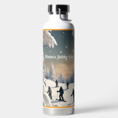 「雪の魔法」 ウォーターボトル (左面)
