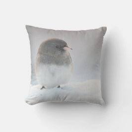 雪の鳥 クッション