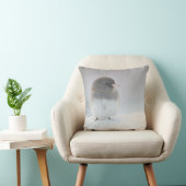 雪の鳥 クッション (椅子)