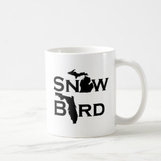 雪の鳥 コーヒーマグカップ