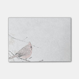 雪の鳥 ポストイット