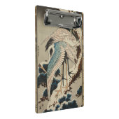 雪の鶴が松の北斎を覆う ミニクリップボード (アングル)