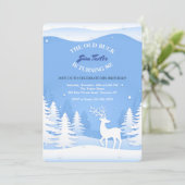 雪の鹿の招待状 招待状 (スタンド正面)