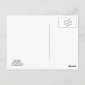 「雪の《植物》アスペン」 ポストカード (裏面)