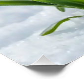 雪の#1ウォールアート ポスター (コーナー)