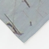 雪のB23リングネックのキジ フリースブランケット (角)