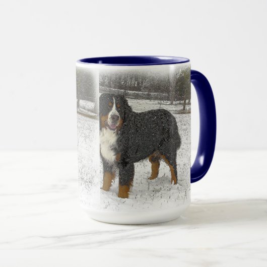 雪のBerner マグカップ (正面右)