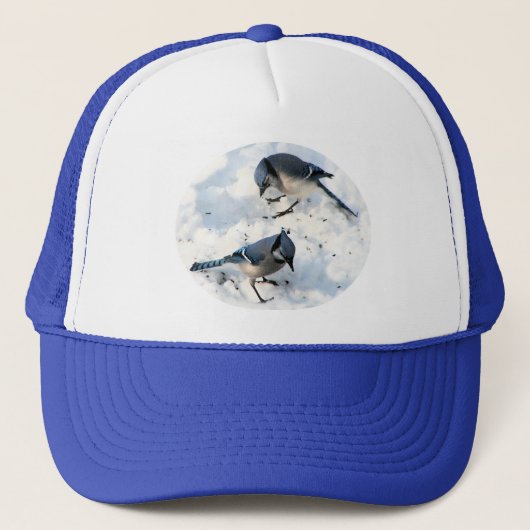 雪のBlue Jays キャップ (正面)