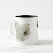 雪のBullのマグ ツートーンマグカップ (正面左)