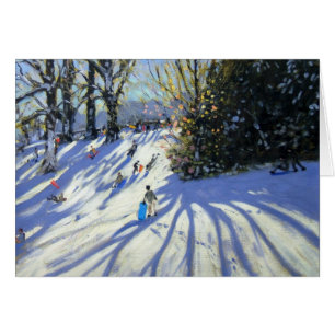 雪のDarley早い公園