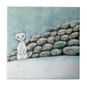 雪のErmine タイル (正面)