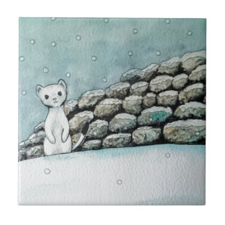 雪のErmine タイル